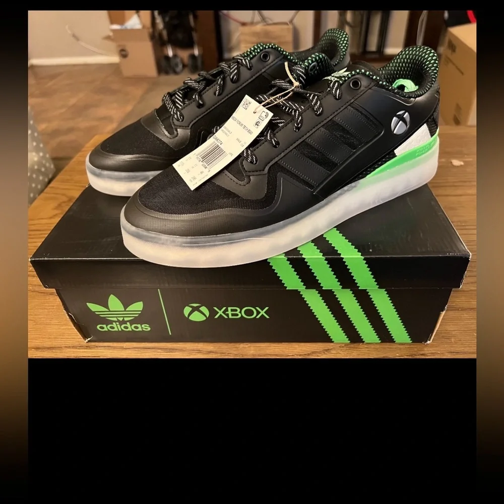 adidas Forum Tech Boost Xbox Series X Black Size 11.5 - Picture 1 of 2
